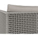 Crete 35.25 inch Natural / Palazzo Taupe Outdoor Counter Stool
